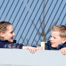 Kongefamilien i Holmenkollen. Foto: Terje Bendiksby, NTB scanpix