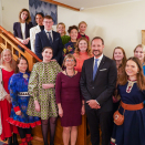 Kronprins Haakon besøkte Island 12. til 14. oktober. 13. oktober deltok Kronprinsen på en middag i den norske residensen med unge stemmer fra Island og Norge. Det var gode samtaler om sikkerhetspolitikk, Arktis, klima- og miljø, kulturlivet, hatprat, og minoriteters erfaringer av inkludering i samfunnet. Bildene er kun til redaksjonell bruk - ikke for salg, og kan benyttes fritt mot kreditering. Foto: Liv Anette Luane, Det kongelige hoff