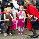 Dronning Sonja på byvandring i Harstad (Foto: David Sica, Fameflynet Sweden)
