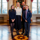 Julefotografering på Slottet. Foto: Håkon Mosvold Larsen / NTB scanpix