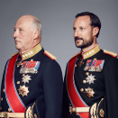 Gonagas Harald ja Ruvdnaprinsa Haakon. Govva: Jørgen Gomnæs / Gonagasla&#154; hoavva