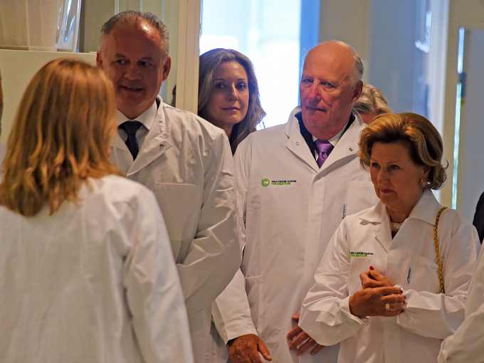 Vázzimin ja geahččamin Radiumhospitála. Govva: Sven Gj. Gjeruldsen, DKH