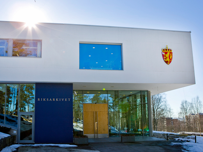 Riksarkivbygningen på Kringsjå i Oslo. Foto: Thomas Brun, NTB scanpix