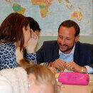 20. oktober: Kronprins Haakon leder Global Dignity Day på Stover videregående skole i Oslo (Foto: Liv Anette Luane, Det kongelige hoff)