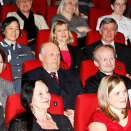 Cuo&#331;ománu 13. beaivvi: Gonagasbárra dokumentárafilmma Selger 329 premiearas Cinemateket kinos Oslos. Filmmas &#269;uovvut Knut Olav, guhte lea okta sis gii vuovdala =Oslo magasiinna.  (Govva: Håkon Mosvold Larsen / Scanpix)