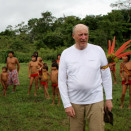 Ollu giliássit &#269;uvvo Gonagasa girdái go vuolgináigi bo&#273;ii. (Foto: Rainforest Foundation Norway / ISA Brazil)