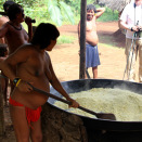 Báikkála&#154; borramu&#154;at guossohuvvojedje. (Govva: Rainforest Foundation Norway / ISA Brazil)