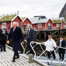 Gonagasbárra lávke gáddái Reines. Govva: Berit Roald, NTB Scanpix