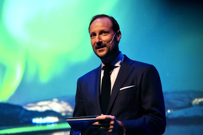 Kronprinsen under årets SIKT-konferanse. Foto: Ola Vatn, Det kongelige hoff