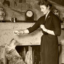 Prinseassa Astrid beatnagiin Bobben, 1954 (Govva: NTB, Gonagasla&#154; hoava vuorkágovva)