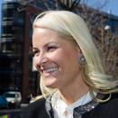 22. april: Kronprinsesse Mette-Marit er til stede på åpningen av den 1. nordiske miljøterapikonferanse om spiseforstyrrelser (Foto: Berit Roald / Scanpix)