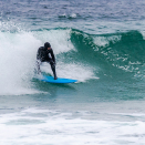 Kronprins Haakon surfer på Sunnmøre ved en tidligere anledning. Foto: Fjordlapse Photography