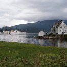 Gonagasskiipa olggobealde Jondal. Govva: Tom Hansen, Hansenfoto