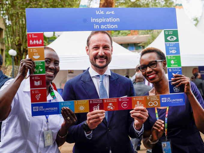 Ruvdnaprinsa  Haakon Kenyas 2022. Govven: Lise Åserud, NTB