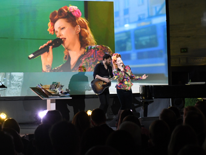 Silya var blant artistene som underholdt under seremonien. Foto: Sven Gj. Gjeruldsen, Det kongelige hoff