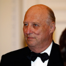 Gonagas Harald buresboahtinmállásiin Presideantagárdimis (Govva: Lise Åserud / NTB scanpix)