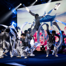 Nuorra falástallit Thai Chi ja Kungfu guoimmuheigga mállásiid oktavuođas. Govva: Tom Hansen, hansenfoto.no