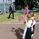 Royal Sydney Yacht Squadron luhtte dearvvaheigga Sivert Risnes ja Sofia de Fleur. Govva: Lise Åserud / NTB scanpix