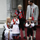 17.05: Ruvdnaprinsabeara&#154; dearvvaha mánáidtoga Askeris olggobealde Skagum (Govva: Sara Johannessen / Scanpix)