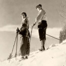 Ruvdnaprinsa Olav ja Ruvdnaprinseassa Märtha, Skaugum 1935 (Govva: A.B. Wilse, Gonagasla&#154; hoava vuorkágovva)