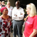 Kronprinsessen besøker UNAIDS-støttede prosjekter i Tanzania. Foto: Christian Laagard, Det kongelige hoff