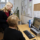 27. januar: Kronprinsessen besøker Kirkens SOS i Oslo (Foto: Heiko Junge / Scanpix)
