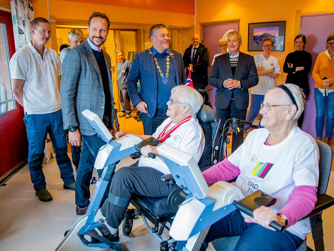 Motiview- sihkkelat leat oassi Lom dearvvašvuođasiidda aktivitehtafálaldagain. Govva: Stian Lysberg Solum / NTB scanpix