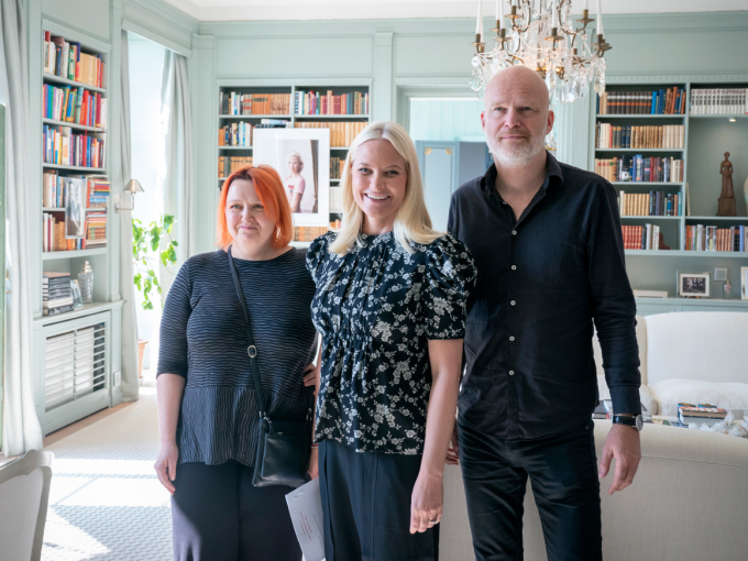 Elevane fekk med seg gode råd frå erfarne forfattarar. Foto: Heiko Junge, NTB scanpix