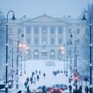 Snøfall. Foto: Håkon Mosvold Larsen, NTB scanpix