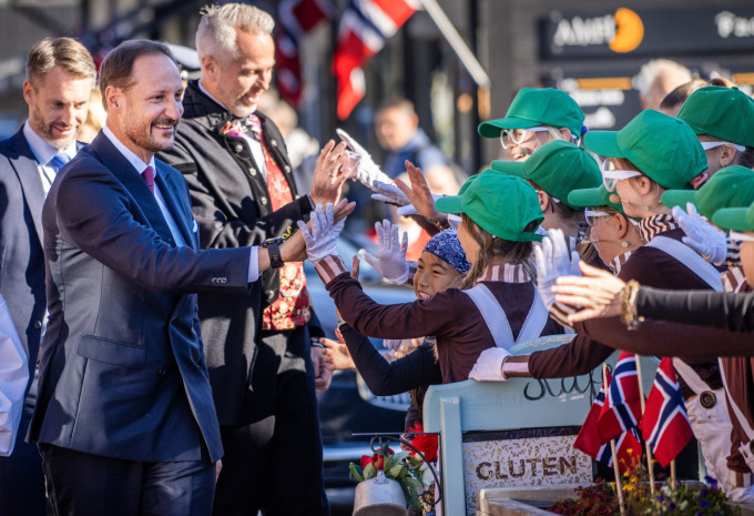 Kronprinsen på Geilo i Hol kommune. Foto: Ole Berg-Rusten / NTB