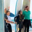 Europamesterskapet i surfing ble avholdt ved Borestranda på Jæren denne høsten, og Kronprinsen engasjerte seg i planleggingen. Kronprins Haakon er selv en aktiv surfer - en interesse han deler med resten av familien. Foto: Fjordlapse Photography