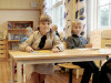 Første skoledag: I klasserommet