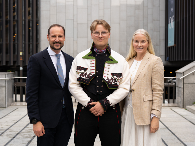 Prins Sverre Magnus avsluttet videregående skolegang med vårsemesteret 2024. Foto: Liv Anette Luane, Det kongelige hoff