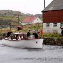 1. september: Kronprinsparet ankommer Utsira på første dagen av sin fylkestur til Rogaland (Foto: Bjørn Sigurdsøn, Scanpix)