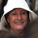 Dronning Sonja i Arendal (Foto: Lise Åserud / Scanpix)