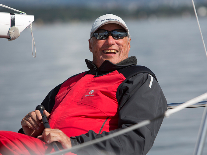 Kong Harald er veldig glad i å segle. Foto: Ole Berg-Rusten/ NTB Scanpix