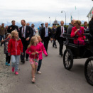Gonagasbárat vulge heastasáhtuin fas ruovttoluotta Gonagasskiipii (Govva: Stella Pictures)