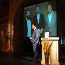 11. juni: Kronprins Haakon under foredraget i Gamle logen (Foto: Bjørn Gunnar Auran, Det kongelige hoff)
