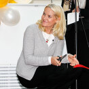 30. september: Kronprinsessen åpner Karrieredagene på Handelshøyskolen BI (Foto: Cornelius Poppe, Scanpix)