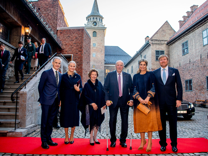 Ráđđehus lágidii beaiveborramušaid Akershus ladnins stáhtagalledeami gudnin. Govva: Patrick van Katwijk, NTB